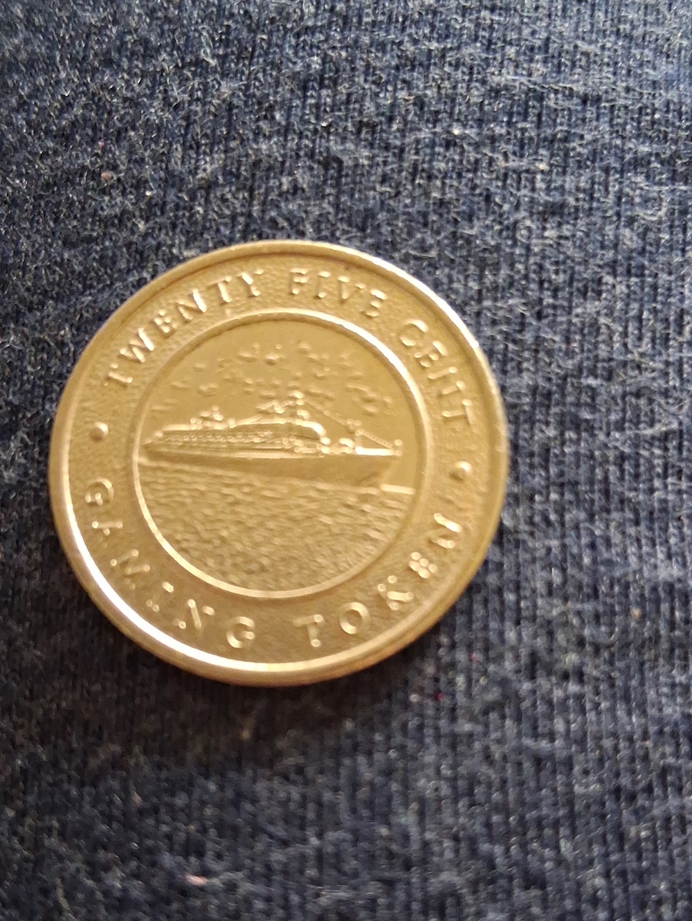 Gold Tone Coin Accessory - Men Other